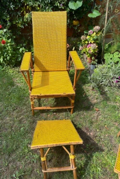 Chaises Longues Rotin Tressé & Repose Pied Et Fauteuil -Jardin Fournitures Boutique 47f541ab 97da 43b9 8e32 7ba706f15d87