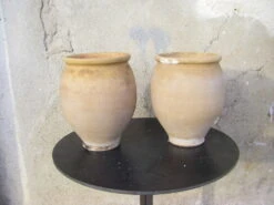 Paire De Pots En Terre-cuite Ancien -Jardin Fournitures Boutique 483266b1 e686 4ab1 90aa d3e15ab5cb1e