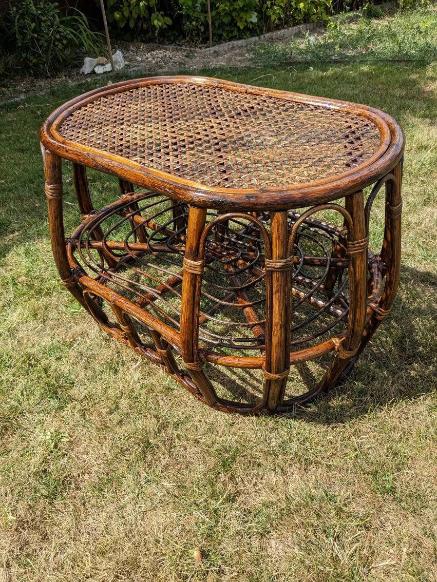 Table En Rotin Et Cannage 10 Table En Rotin Et Cannage – Image 8