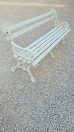 Banc De Jardin Signé Godin En Fonte De Maison Bourgeoise -Jardin Fournitures Boutique 48d2145e 38ee 4529 999b 845a363ede73