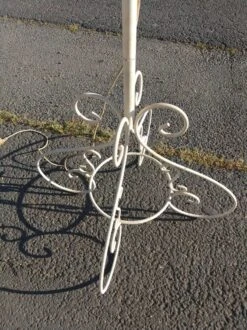 Lampadaire De Jardin En Fer Forgé Style Romantique Vers 1960 -Jardin Fournitures Boutique 48fc3eed ef53 447a 86ad b1f8717dc6ed