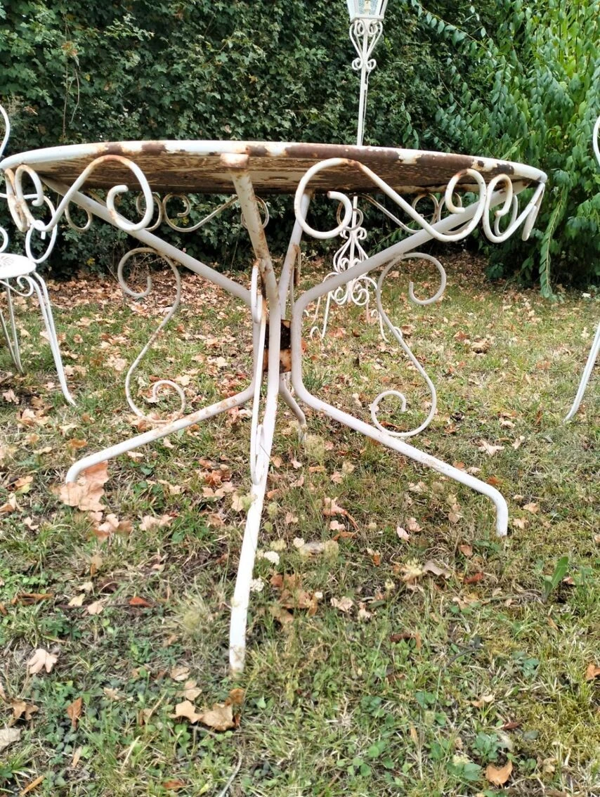 Salon De Jardin Fer Forgé 11 Salon De Jardin Fer Forgé – Image 9