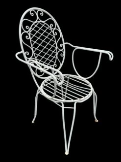 Fauteuils Provençaux En Fer Forgé -Jardin Fournitures Boutique 49ad5b08 f079 4d3a 8a41 e43f95f29fc6