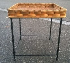 Porte Plante Osier Et Métal 1960 -Jardin Fournitures Boutique 49c08f5f 1e3f 4bfb b55f 1c676a62e540