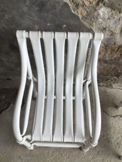 Ensemble De 4 Fauteuils De Jardin Hugonet En Plastique Blanc - Made In France Design 1970 -Jardin Fournitures Boutique 4a1c10fa 3d36 400b 862e 3520ef4a618f