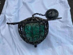 Lanterne En Fer Forgé Et Verre -Jardin Fournitures Boutique 4a363100 9526 480b 8a90 c5ae0f5f470e