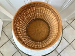 Grand Cache-pot En Rotin Et Osier Années 60-70 -Jardin Fournitures Boutique 4c4f2159 5879 440c 9e8a 29e39f5408f6