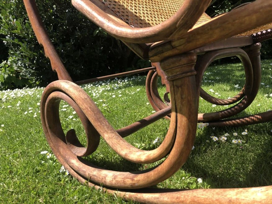 Chaise Longue Thonet - XIXeme Siècle 9 Chaise Longue Thonet - XIXeme Siècle – Image 7