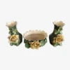 Lot De 3 Barbotines : 2 Vases 1 Jardinière/cache-pot -Jardin Fournitures Boutique 4d665978 b779 8676 a3ad b2d6559673cb