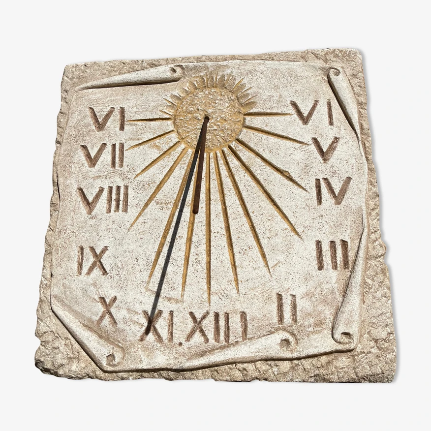 Cadran Solaire En Pierre Naturelle 3 Cadran Solaire En Pierre Naturelle