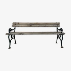 Banc En Fonte Et En Bois Du 19ème Siècle