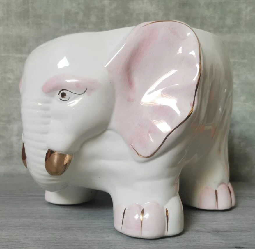 Jardinière Eléphant En Céramique 5 Jardinière Eléphant En Céramique – Image 3