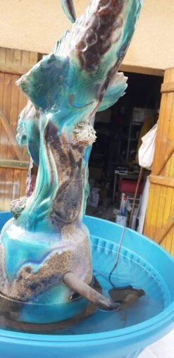 Fontaine Faience De Vallauris «Dauphin» -Jardin Fournitures Boutique 520495c6 fe59 4303 b3fd 3a0d9eaf3f7c