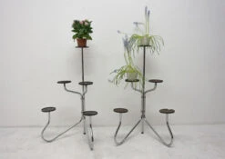 Paire Porte Plantes 1960, Tchécoslovaquie -Jardin Fournitures Boutique 521deb05 099c 464c 9001 72752efe740a