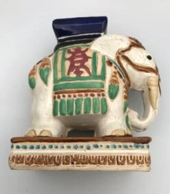 Support Porte-Plante Éléphant En Céramique Sculpture Polychrome Décorative 20 Cm -Jardin Fournitures Boutique 5243162c d2be 4bcb b743 00ff80c29752