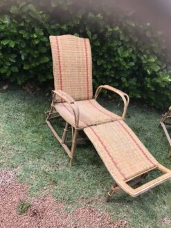 Chaise Longue Vintage Rotin -Jardin Fournitures Boutique 524b042f fded 4d67 b6b6 8cb514574076