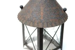 Suspension Lanterne Et Verre Et Métal, Années 50 -Jardin Fournitures Boutique 5314dc86 a354 4ef9 84b8 922cd4b50005