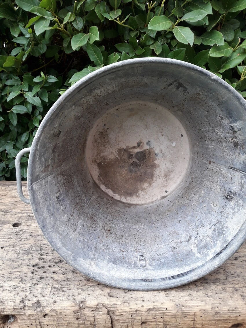 Lessiveuse H30cm En Zinc Jardin 10 Lessiveuse H30cm En Zinc Jardin – Image 8