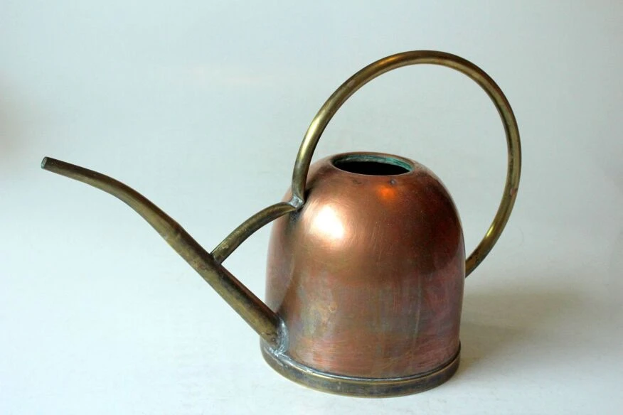 Arrosoir En Cuivre Et Laiton, Des Années 1960 8 Arrosoir En Cuivre Et Laiton, Des Années 1960 – Image 6