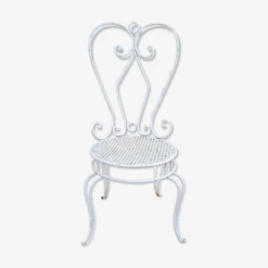 Chaise De Jardin En Fer Forgé