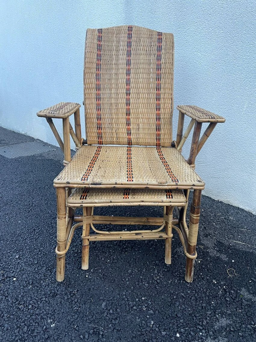 Chaise Longue Rotin 7 Chaise Longue Rotin – Image 5