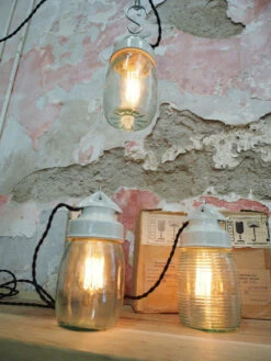 Lampe Baladeuse Industrielle Suspensions Verre Porcelaine -Jardin Fournitures Boutique 556e62bc 158f 4d47 ad20 432bb7b3ab02