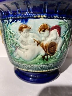 Cache Pot, Barbotine Ancienne Début XX Siècle 27 Cache Pot, Barbotine Ancienne Début XX Siècle -Jardin Fournitures Boutique 55bb5372 b15a 4153 9823 32c223a6ea3c