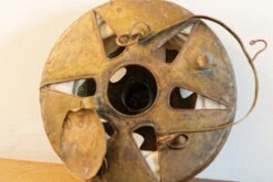 Lampion En Coton Naturel Et Métal -Jardin Fournitures Boutique 5655baad db12 4ada 85ba 9cad7b07f0d1