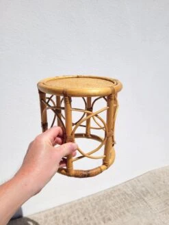 Petite Sellette Porte Plante En Rotin -Jardin Fournitures Boutique 56b7c837 ad98 42f7 83b6 e428e3cccd2f