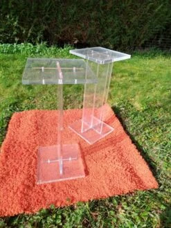 Paire De Sellette Plexiglas David Lange -Jardin Fournitures Boutique 57a584dd 71e3 49ee 9cbb d126affa85e2