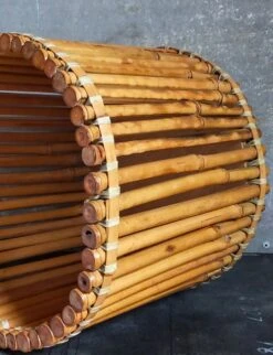 Corbeille Cache-pot Art-populaire Bambou Et Scoubidou Années 50 -Jardin Fournitures Boutique 58221a64 2ad0 4419 80c9 f7b5836a746f