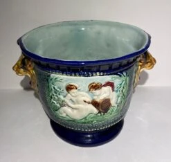 Cache Pot, Barbotine Ancienne Début XX Siècle 20 Cache Pot, Barbotine Ancienne Début XX Siècle -Jardin Fournitures Boutique 58275f6d 8d6c 4a69 960c bf92019f8878