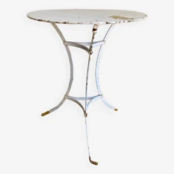 Guéridon Ancien De Jardin 1900