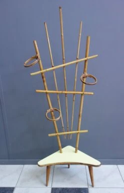 Porte-plante Rotin En Formica Jaune Des Années 1960 -Jardin Fournitures Boutique 59dd579c 3617 471a 8429 968ac49e6185