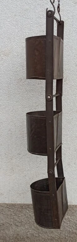 Suspension De Trois Seaux En Zinc -Jardin Fournitures Boutique 5a0b3981 9194 431d 90e2 f117edcb46a9