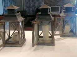 Lot De Trois Lanternes Anciennes à Bougie -Jardin Fournitures Boutique 5a6241ae 17db 492d a002 7f8ae14521bc