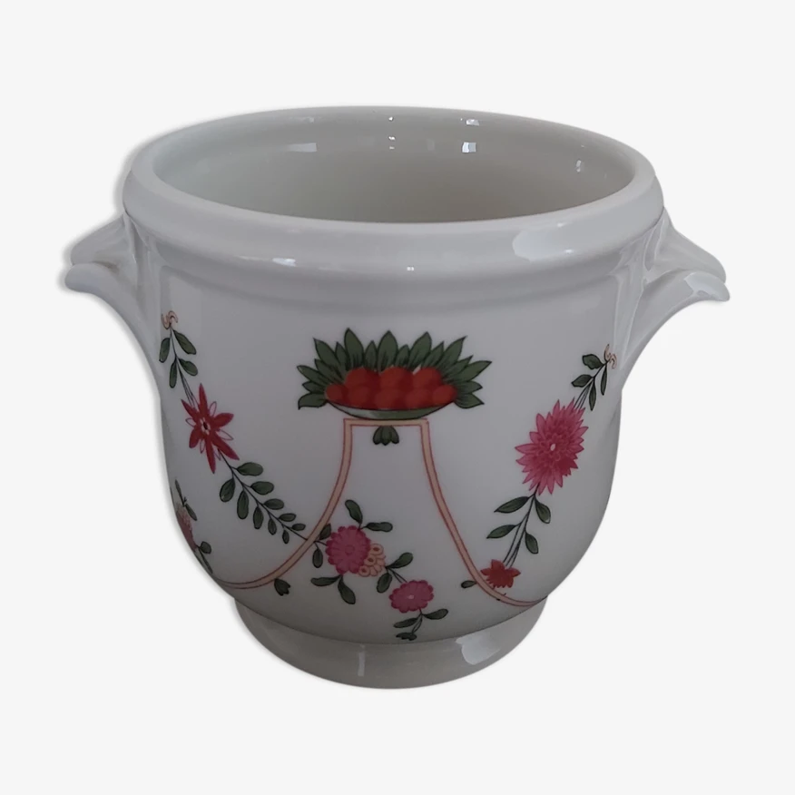 Cache-pot Porcelaine De Limoges Ceralene 3 Cache-pot Porcelaine De Limoges Ceralene
