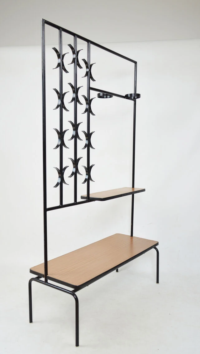 Porte-plante En Métal, Années 1980 10 Porte-plante En Métal, Années 1980 – Image 8