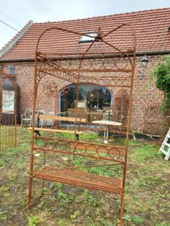 Gloriette / Pergola De Jardin En Fer Avec 2 Bancs -Jardin Fournitures Boutique 5c648148 b501 44a6 ba2a f16c8765ea12