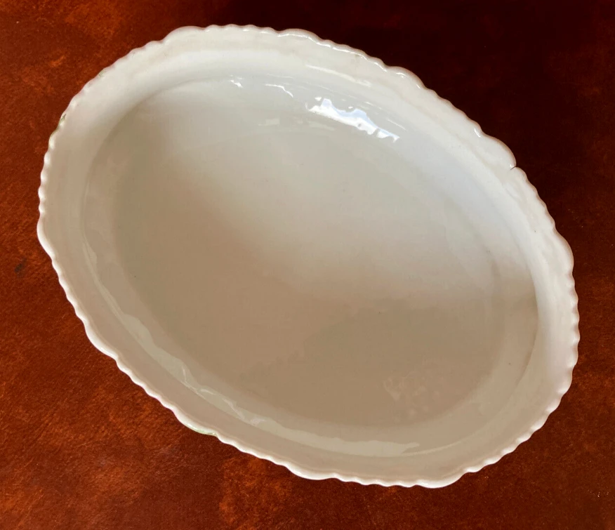 Jardinière Ancienne En Porcelaine De Limoges à Déco De Roses Fin XIXe 5 Jardinière Ancienne En Porcelaine De Limoges à Déco De Roses Fin XIXe – Image 3