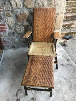 Chaise Longue En Osier Des Années 70 -Jardin Fournitures Boutique 5c7623fb 603c 43a8 ac06 318fe84ab74d