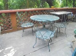 Salon De Jardin En Fer 1 Table 4 Fauteuils Assortis -Jardin Fournitures Boutique 5c7f3a94 05d2 45e1 911c 2d2bbdde3191