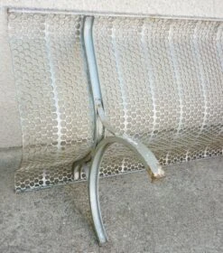 René Malaval, Grand Banc En Métal Perforé Et épais, Design Des Années 50 -Jardin Fournitures Boutique 5d31c3f2 305a 4ee3 9aea 2a5125f694ca