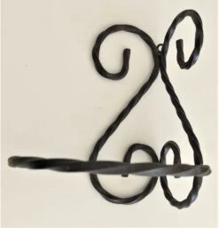 Porte-plantes En Fer Forgé D'angle Vers Les Années 50 Avec Anneau D'accrochage -Jardin Fournitures Boutique 5d82c4e4 297f 4b0f a752 d8f96d834918