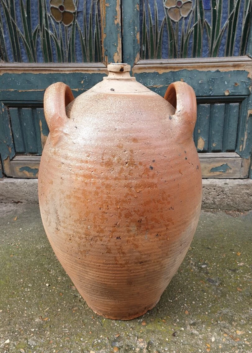 Grande Jarre Ancienne Haut 55 Cm Terre Cuite 4 Grande Jarre Ancienne Haut 55 Cm Terre Cuite – Image 2