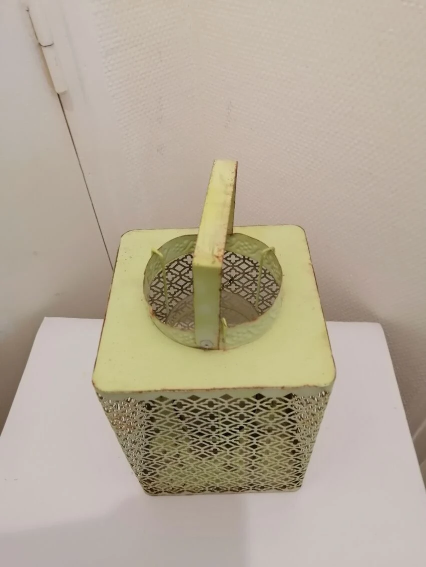 Paires De Lanterne En Metal Avec Bougies De Jardin 7 Paires De Lanterne En Metal Avec Bougies De Jardin – Image 5