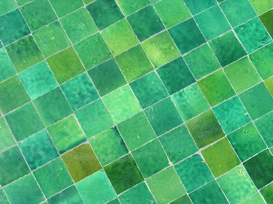 Table Zellige Ronde Verte De 130 Cm De Diamètre 6 Table Zellige Ronde Verte De 130 Cm De Diamètre – Image 4