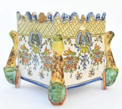 Montagnon Paire De Jardinières En Faïence -Jardin Fournitures Boutique 6050740d 2924 48bc a192 ca4e1eb89ef2