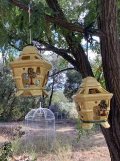 2 Lanternes Terre Vernissée Vintage Japonisante -Jardin Fournitures Boutique 60c2c526 a135 4508 a6c4 dfab69671fb4