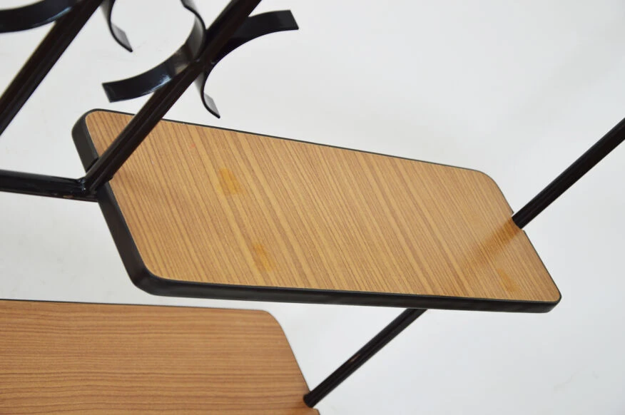 Porte-plante En Métal, Années 1980 7 Porte-plante En Métal, Années 1980 – Image 5